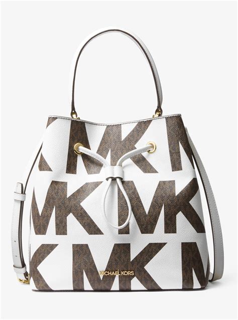 michael kors bag mk logo|michael kors large logo handbags.